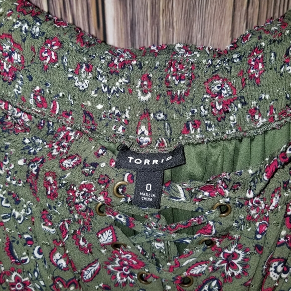 Green Autumn Dress Size XL - Picture 3 of 4